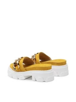 Φτηνός ???? Carinii Γυναίκες Παντόφλες B7254 Κίτρινο ???? -Carinii Εκπτώσεις unnamed file 1898