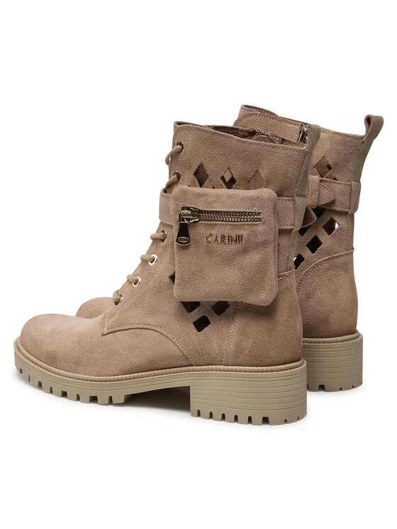 Αγορά ???? Carinii Γυναίκες Biker Μποτάκια Ορειβατικά παπούτσια B5755 Μπεζ ???? 5 Αγορά ???? Carinii Γυναίκες Biker Μποτάκια Ορειβατικά παπούτσια B5755 Μπεζ ???? - Image 3