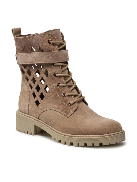 Αγορά ???? Carinii Γυναίκες Biker Μποτάκια Ορειβατικά παπούτσια B5755 Μπεζ ???? 8 Αγορά ???? Carinii Γυναίκες Biker Μποτάκια Ορειβατικά παπούτσια B5755 Μπεζ ???? - Image 6