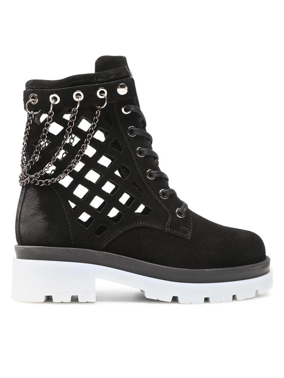 Τοπ 10 ???? Carinii Γυναίκες Biker Μποτάκια Μποτάκια B7040 Μαύρο ⭐ 4 Τοπ 10 ???? Carinii Γυναίκες Biker Μποτάκια Μποτάκια B7040 Μαύρο ⭐ - Image 2