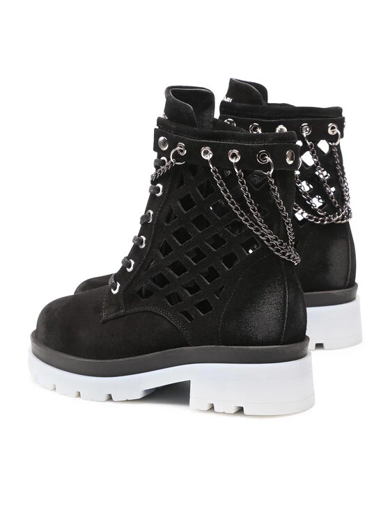 Τοπ 10 ???? Carinii Γυναίκες Biker Μποτάκια Μποτάκια B7040 Μαύρο ⭐ 5 Τοπ 10 ???? Carinii Γυναίκες Biker Μποτάκια Μποτάκια B7040 Μαύρο ⭐ - Image 3