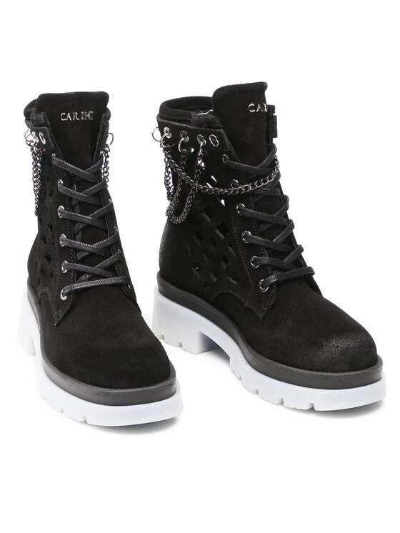 Τοπ 10 ???? Carinii Γυναίκες Biker Μποτάκια Μποτάκια B7040 Μαύρο ⭐ 7 Τοπ 10 ???? Carinii Γυναίκες Biker Μποτάκια Μποτάκια B7040 Μαύρο ⭐ - Image 5