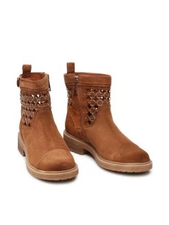 Προϋπολογισμός ???? Carinii Γυναίκες Biker Μποτάκια Μποτάκια B7047 Καφέ ???? -Carinii Εκπτώσεις unnamed file 1978