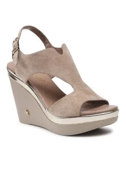 Συμφωνίες ???? Carinii Γυναίκες Σανδάλια B7238 Μπεζ ✔️