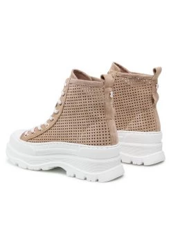 Best Pirce ???? Carinii Γυναίκες Biker Μποτάκια Μποτάκια B7318 Καφέ ???? -Carinii Εκπτώσεις unnamed file 2024