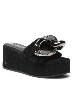 Φτηνός ???? Carinii Γυναίκες Παντόφλες B7381 Μαύρο ????