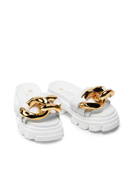 Πολύ καλή προσφορά ???? Carinii Γυναίκες Παντόφλες B7223 Λευκό ???? 7 Πολύ καλή προσφορά ???? Carinii Γυναίκες Παντόφλες B7223 Λευκό ???? - Image 5