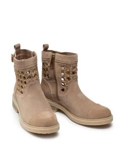 Το φθηνότερο ???? Carinii Γυναίκες Biker Μποτάκια Μποτάκια B7047 Μπεζ ???? -Carinii Εκπτώσεις unnamed file 2110