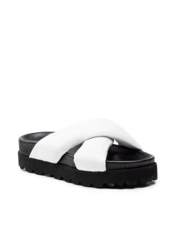 Η καλύτερη συμφωνία ???? Carinii Γυναίκες Παντόφλες B7354 Λευκό ????