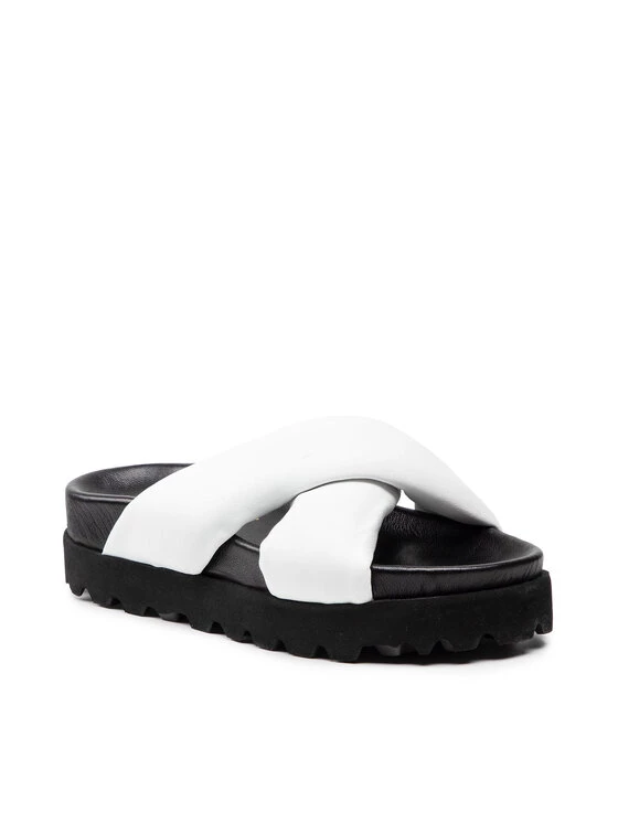 Η καλύτερη συμφωνία ???? Carinii Γυναίκες Παντόφλες B7354 Λευκό ???? 3 Η καλύτερη συμφωνία ???? Carinii Γυναίκες Παντόφλες B7354 Λευκό ????