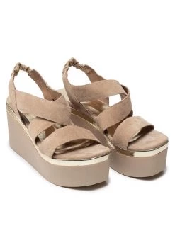 Ολοκαίνουργιο ???? Carinii Γυναίκες Σανδάλια B7239 Μπεζ ???? -Carinii Εκπτώσεις unnamed file 214