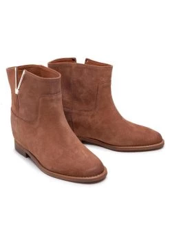 Φτηνός ⭐ Carinii Γυναίκες Biker Μποτάκια Μποτάκια B7440 Καφέ ???? -Carinii Εκπτώσεις unnamed file 2140