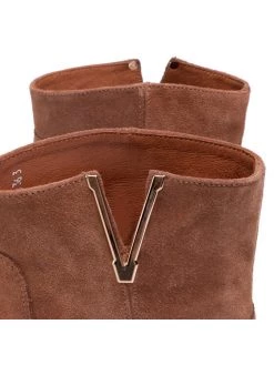 Φτηνός ⭐ Carinii Γυναίκες Biker Μποτάκια Μποτάκια B7440 Καφέ ???? -Carinii Εκπτώσεις unnamed file 2141