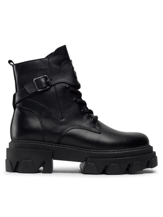 Αγορά ???? Carinii Γυναίκες Biker Μποτάκια Μποτάκια B7434 Μαύρο ???? 4 Αγορά ???? Carinii Γυναίκες Biker Μποτάκια Μποτάκια B7434 Μαύρο ???? - Image 2