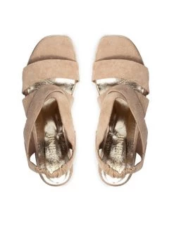 Ολοκαίνουργιο ???? Carinii Γυναίκες Σανδάλια B7239 Μπεζ ???? -Carinii Εκπτώσεις unnamed file 215