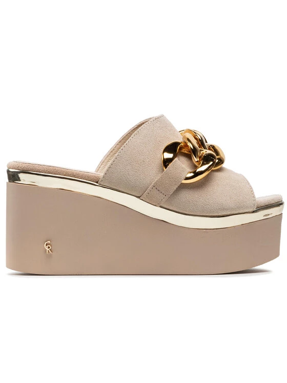 Εξοδος ???? Carinii Γυναίκες Παντόφλες B7294 Μπεζ ✨ 4 Εξοδος ???? Carinii Γυναίκες Παντόφλες B7294 Μπεζ ✨ - Image 2