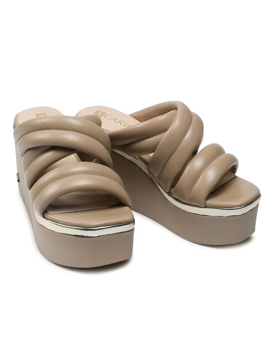 Καλύτερη πώληση ???? Carinii Γυναίκες Παντόφλες B7109 Μπεζ ???? 7 Καλύτερη πώληση ???? Carinii Γυναίκες Παντόφλες B7109 Μπεζ ???? - Image 5