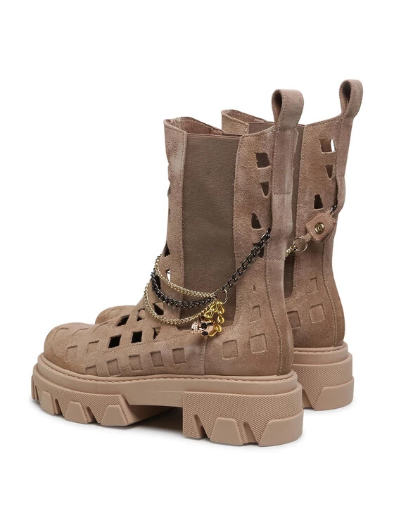 Ολοκαίνουργιο ❤️ Carinii Γυναίκες Μποτάκια B7046 Μπεζ ???? 5 Ολοκαίνουργιο ❤️ Carinii Γυναίκες Μποτάκια B7046 Μπεζ ???? - Image 3