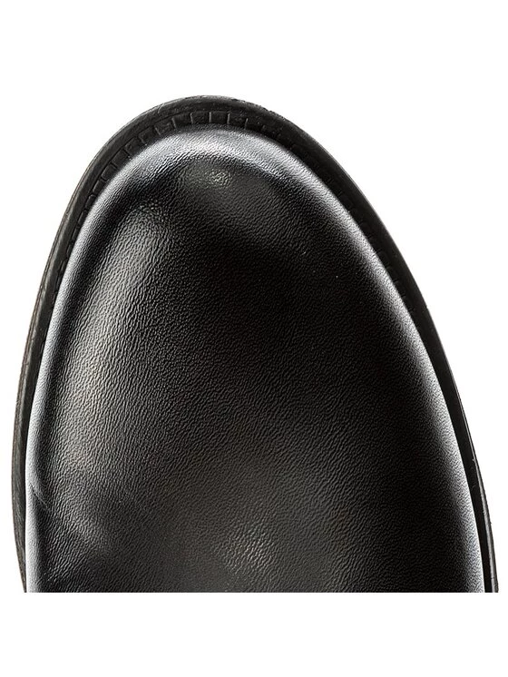 Κουπόνι ???? Carinii Γυναίκες Biker Μποτάκια Μποτάκια B4202/BN Μαύρο ✨ 6 Κουπόνι ???? Carinii Γυναίκες Biker Μποτάκια Μποτάκια B4202/BN Μαύρο ✨ - Image 4