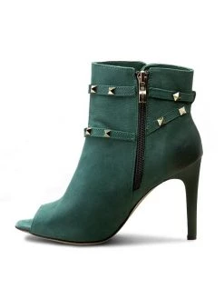 Τοπ 10 ⌛ Carinii Γυναίκες Μποτάκια B3857 Πράσινο ???? -Carinii Εκπτώσεις unnamed file 2362