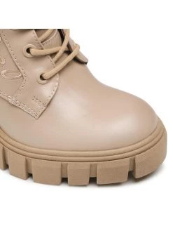 Φτηνός ???? Carinii Γυναίκες Biker Μποτάκια Μποτάκια B8361 Μπεζ ✔️ -Carinii Εκπτώσεις unnamed file 2392