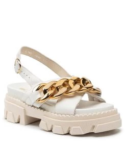 Ολοκαίνουργιο ???? Carinii Γυναίκες Σανδάλια B7244 Λευκό ????