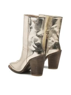 Φτηνός ???? Carinii Γυναίκες Biker Μποτάκια Μποτάκια B8225 Χρυσό ⌛ -Carinii Εκπτώσεις unnamed file 2407