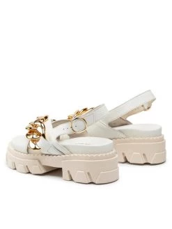 Ολοκαίνουργιο ???? Carinii Γυναίκες Σανδάλια B7244 Λευκό ???? -Carinii Εκπτώσεις unnamed file 242