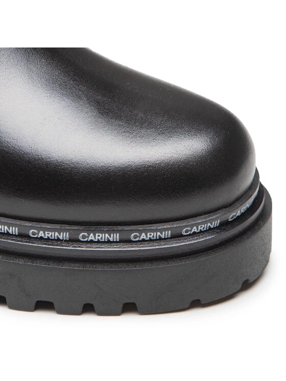 Νέος ✨ Carinii Γυναίκες Biker Μποτάκια Μποτάκια με λάστιχο B8441 Μαύρο ???? 8 Νέος ✨ Carinii Γυναίκες Biker Μποτάκια Μποτάκια με λάστιχο B8441 Μαύρο ???? - Image 6