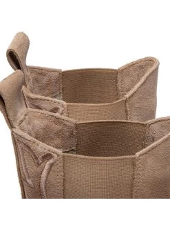 Καλύτερη πώληση ✨ Carinii Γυναίκες Biker Μποτάκια Μποτάκια με λάστιχο B8593 Μπεζ ???? -Carinii Εκπτώσεις unnamed file 2511