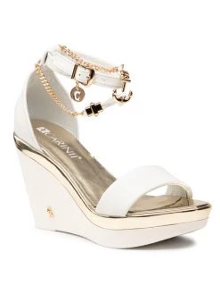 Ολοκαίνουργιο ❤️ Carinii Γυναίκες Σανδάλια B5772 Λευκό ❤️