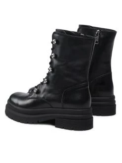 Προϋπολογισμός ???? Carinii Γυναίκες Biker Μποτάκια Μποτάκια B8452 Μαύρο ⭐ -Carinii Εκπτώσεις unnamed file 2521