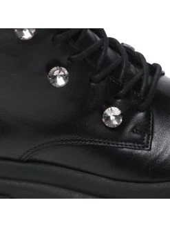 Προϋπολογισμός ???? Carinii Γυναίκες Biker Μποτάκια Μποτάκια B8452 Μαύρο ⭐ -Carinii Εκπτώσεις unnamed file 2524