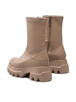 ΧΟΝΔΡΙΚΟ ΕΜΠΟΡΙΟ ???? Carinii Γυναίκες Biker Μποτάκια Μποτάκια B8390 Μπεζ ???? -Carinii Εκπτώσεις unnamed file 2533