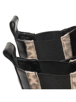 ΧΟΝΔΡΙΚΟ ΕΜΠΟΡΙΟ ???? Carinii Γυναίκες Biker Μποτάκια Μποτάκια με λάστιχο B8449 Μαύρο ???? -Carinii Εκπτώσεις unnamed file 2571