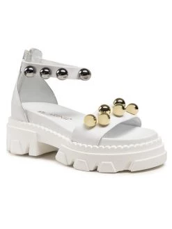 Η καλύτερη συμφωνία ???? Carinii Γυναίκες Σανδάλια B7226 Λευκό ✔️