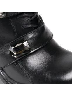 Τοπ 10 ???? Carinii Γυναίκες Biker Μποτάκια Μποτάκια B8386 Μαύρο ???? -Carinii Εκπτώσεις unnamed file 2596