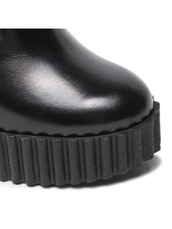 Φτηνός ???? Carinii Γυναίκες Biker Μποτάκια Μποτάκια B8439 Μαύρο ???? -Carinii Εκπτώσεις unnamed file 2668