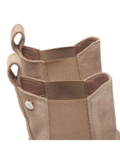 Νέος ???? Carinii Γυναίκες Biker Μποτάκια Μποτάκια B8463 Μπεζ ✨ -Carinii Εκπτώσεις unnamed file 2673