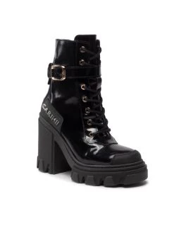 Flash Sale ???? Carinii Γυναίκες Biker Μποτάκια Μποτάκια B8230 Μαύρο ✔️