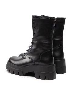 Φτηνός ???? Carinii Γυναίκες Biker Μποτάκια Μποτάκια B8276 Μαύρο ???? -Carinii Εκπτώσεις unnamed file 2689