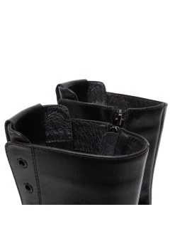 Φτηνός ???? Carinii Γυναίκες Biker Μποτάκια Μποτάκια B8276 Μαύρο ???? -Carinii Εκπτώσεις unnamed file 2691