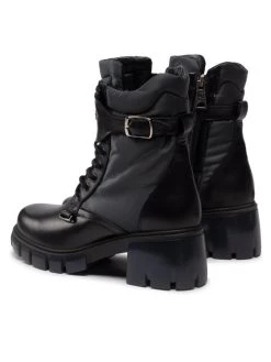 Προϋπολογισμός ???? Carinii Γυναίκες Biker Μποτάκια Μποτάκια B8310 Μαύρο ???? -Carinii Εκπτώσεις unnamed file 2695