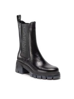 Η καλύτερη συμφωνία ???? Carinii Γυναίκες Μπότες Μποτάκια B8436 Μαύρο ✔️