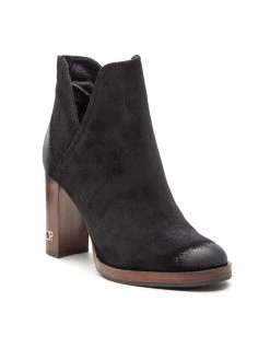 Η καλύτερη συμφωνία ✔️ Carinii Γυναίκες Biker Μποτάκια Μποτάκια B8164 Μαύρο ✨