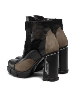 Ολοκαίνουργιο ???? Carinii Γυναίκες Biker Μποτάκια Μποτάκια B8400 Μαύρο ???? -Carinii Εκπτώσεις unnamed file 2785