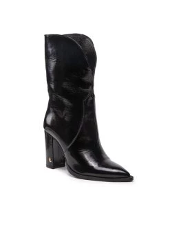 Φτηνός ⭐ Carinii Γυναίκες Biker Μποτάκια Μποτάκια B8424 Μαύρο ⌛