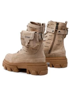 Αγορά ???? Carinii Γυναίκες Biker Μποτάκια Μποτάκια B7997 Μπεζ ???? -Carinii Εκπτώσεις unnamed file 2886