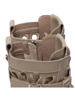 Εξοδος ???? Carinii Γυναίκες Biker Μποτάκια Μποτάκια B8067 Μπεζ ✔️ -Carinii Εκπτώσεις unnamed file 2925