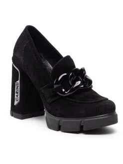 Flash Sale ???? Carinii Γυναίκες Γοβάκια Κλειστά παπούτσια B7963 Μαύρο ✔️